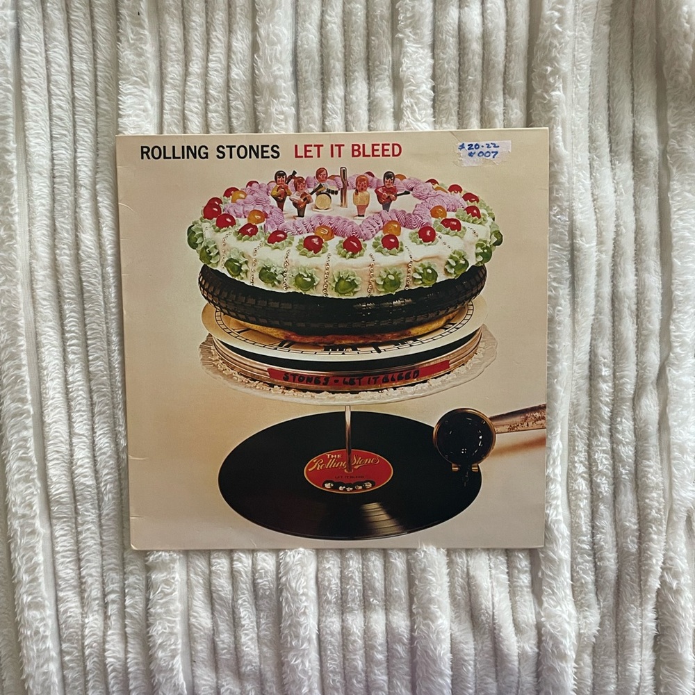 Rolling Stones - let it bleed vinyl record